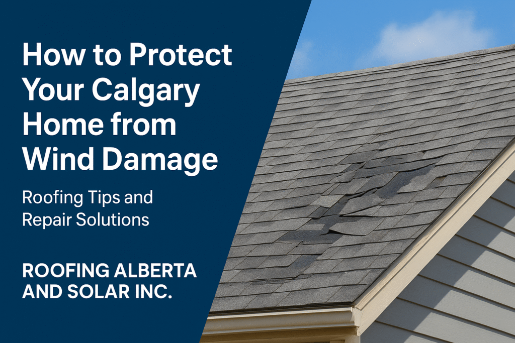 How to Protect Your Calgary Home from Wind Damage: Roofing Tips and Repair Solutions