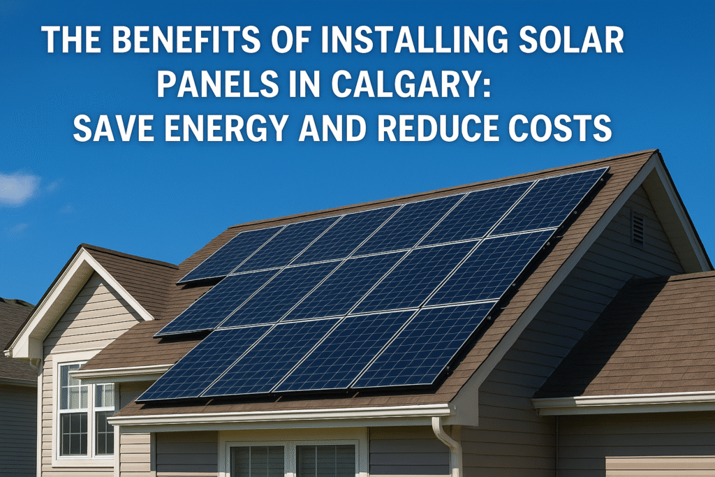 The Benefits of Installing Solar Panels in Calgary
