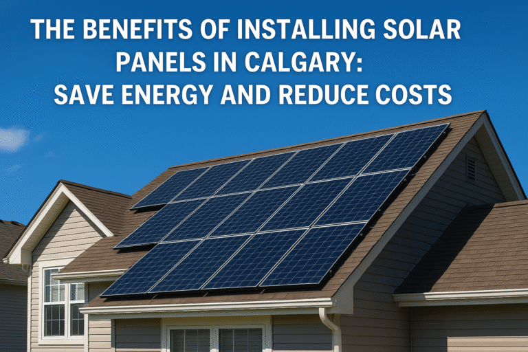 The Benefits of Installing Solar Panels in Calgary